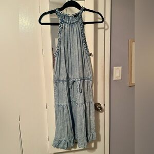 Doe & Rae Sleeveless Denim Dress